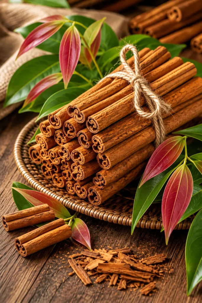Ceylon Cinnamon Quills from Sri Lanka.